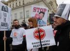 Warszawa: Protest frankowiczów przeciwko bierności władz w ich sprawie