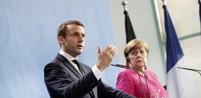 Znalezione obrazy dla zapytania merkel macron