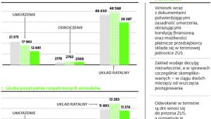 Jak firmy starały się o ulgi w spłacie długów wobec ZUS