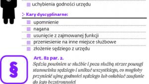 Odpowiedzialność dyscyplinarna sędziów