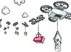 Logistyka przyszłości: dronem, do bagażnika, do ogródka