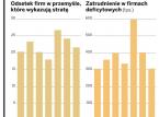 Co piąte przedsiębiorstwo pod kreską? Zobacz w których branżach jest ich najwięcej