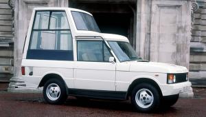 Range rover papa mobile.